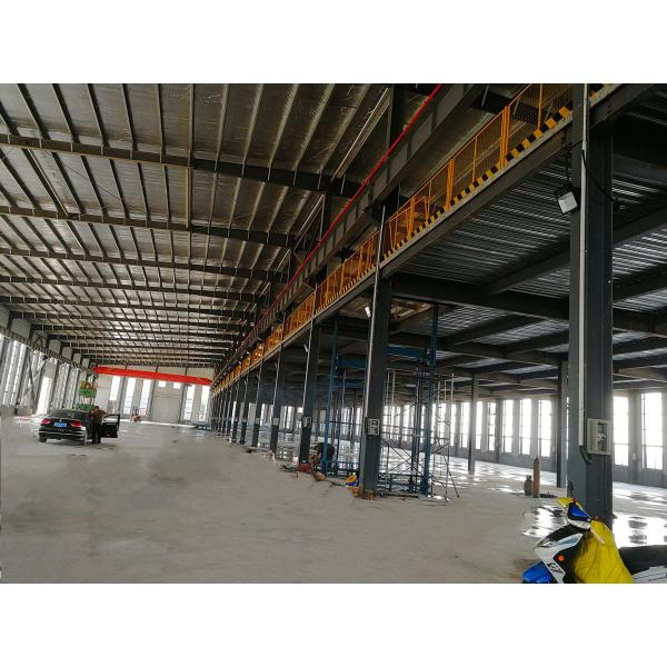 Quality Modern Steel Structure Factory Building With Mezzanine Metal Workshop Constructi for sale