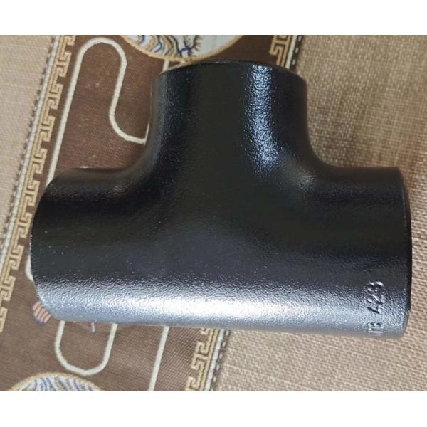 Quality Reducing Tee Butt Welding Pipe Fittings ASME Sch 40 WPB Equal for sale