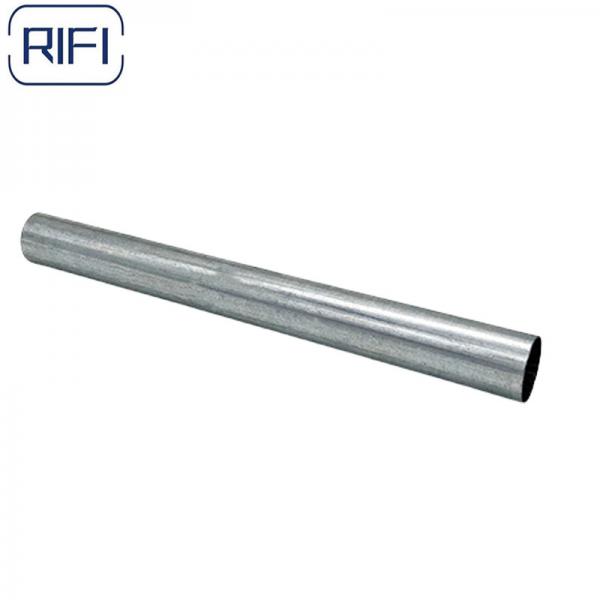 Quality Pre Galvanized EMT Conduit Pipe 1 / 2 Inch For Electrical Metallic Tubing for sale