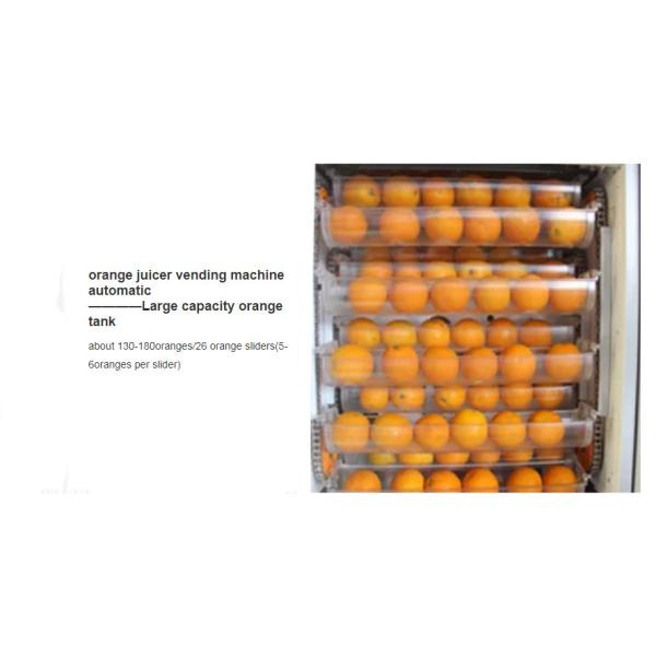 Quality Fresh Orange Juicer Vending Machine Automatic 1500W CE Certificated for sale