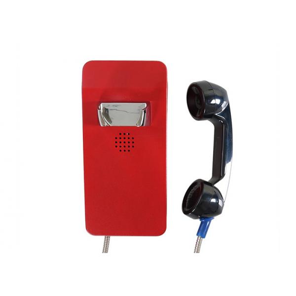Quality Red Vandal Resistant Telephone Desk Mounting Ip66 GSM Sip Waterproof 2 Years Warranty for sale
