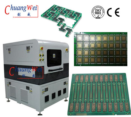 Quality FPC PCB Laser Depaneling Machine Auto Vision Positioning Pcb Depaneling for sale