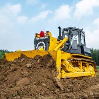 Quality Durable strong blades 10 Ton Bulldozer Machines with Low Ground Pressure for sale