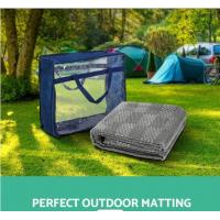 China Non Slip 600gsm PVC Outdoor Camping Mat For Caravan Park Anti Alip Bath Mat High Strength Material for sale