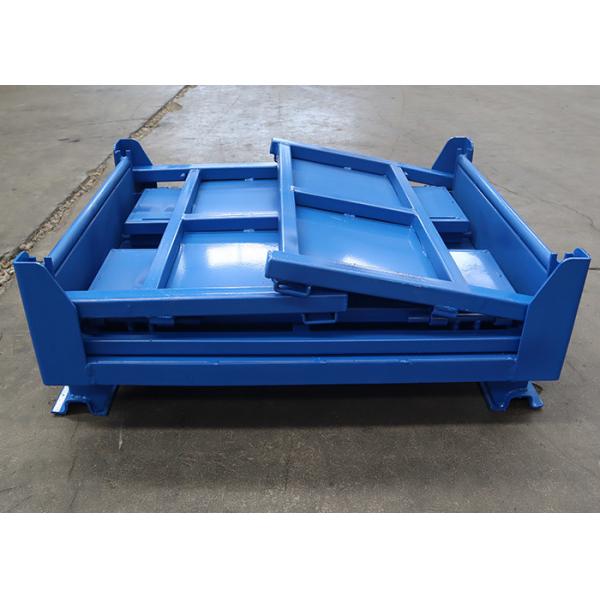 Quality Storage Metal Pallet Cage Large Stillage Container Stackable 1000x800 for sale