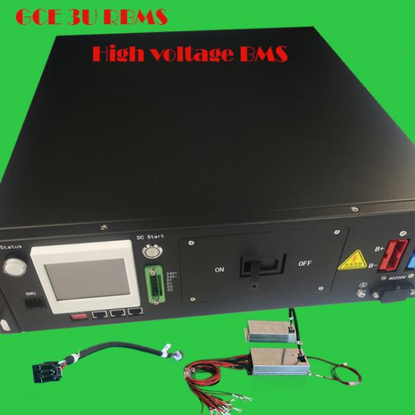 Quality 3U 19inch Battery Pack BMS , 480V 125A Battery Management System For Lifepo4 for sale