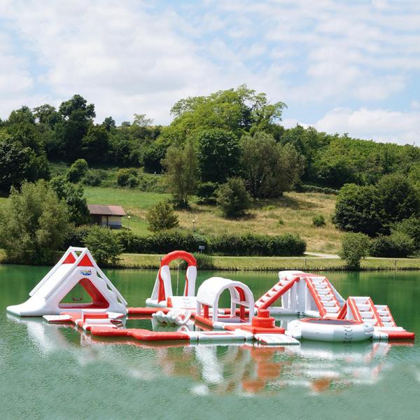 Quality France Inflatable Commercial Water Park / Lake Inflatable Water Games Park for sale