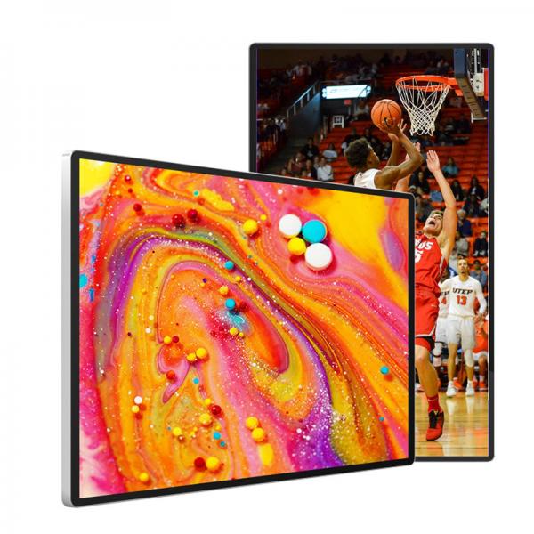 Quality 4mm Tempered Glass Indoor Digital Advertising Screens RAM 2G ROM 8G for sale