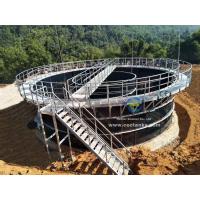 China Glass - Fused - To - Steel Tank With Double Membrane Roof For Biogas Storage factory