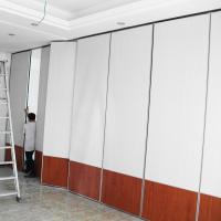 China Suspended System Operable Acoustic Movable Partition Walls For Banquet Hall factory