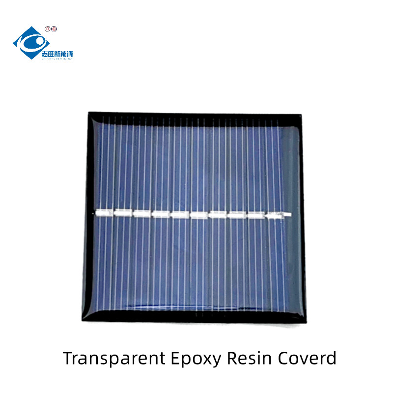 China 0.35W Poly ROHS Mini Epoxy Solar Panel ZW-5353 Outdoor Customized Solar Panel factory
