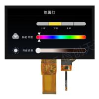 Quality 7 Inch TFT LCD Touch Screen Module 1024x600 IPS Full Viewing Angle RGB Interface for sale