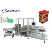 China 220V 50Hz Horizontal Carton Box Packing Machine Plastic Wrap Roll Stick factory