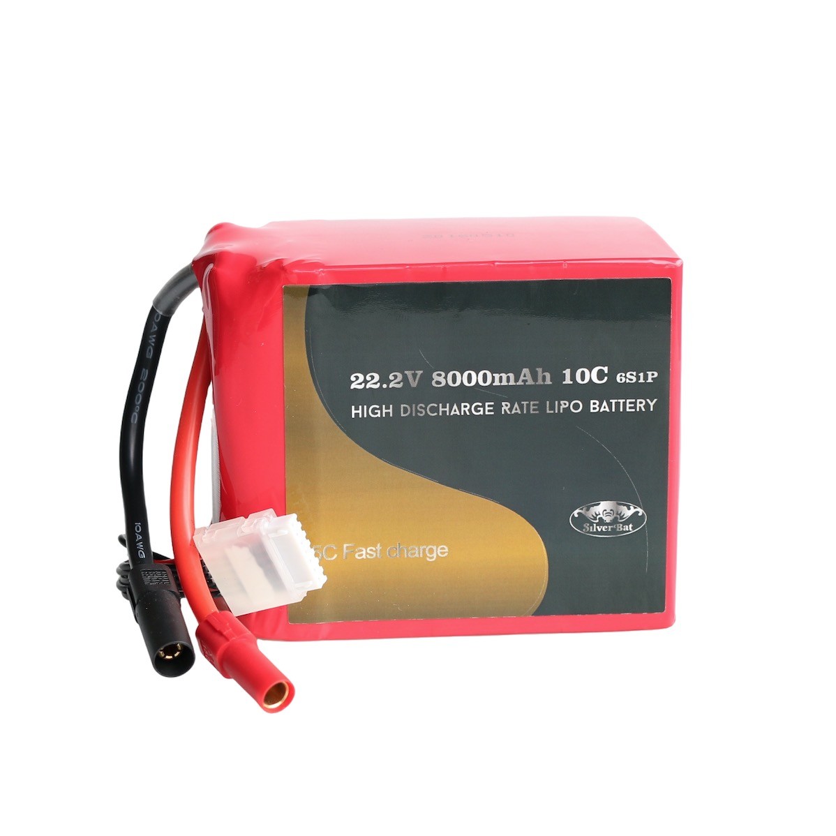 China 10C High Power 22.2V 8000 MAh Lithium Polymer Battery For RC Drones , RC Cars And RC Boats factory