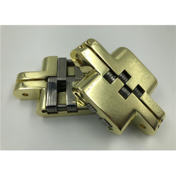 Quality Gold Plated Heavy Duty Invisible Hinge Corrosion Resistance With SGS Certificate for sale