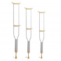 China Matte Silver Lightweight Folding Walking Stick Crutches Canes And Walkers For Elderly OEM factory
