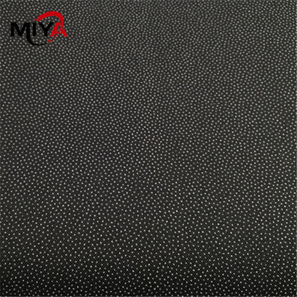 Quality 100% Polyester Water Jet Loom Woven Interlining Good Elasticity for sale