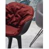 China Restaurant Patio Chairs With Metal Legs , Modern Commercial Dining Chairs factory