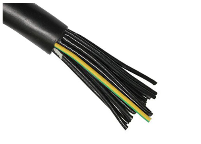 China Shielded Multicore Control Cable PVC Insulated With Yellow - Green Earth Wire factory