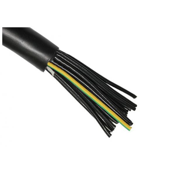 Quality Shielded Multicore Control Cable PVC Insulated With Yellow - Green Earth Wire for sale