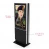 China Multi Touch Digital Signage Kiosk IR Remote Control With Dual Side HD Display factory
