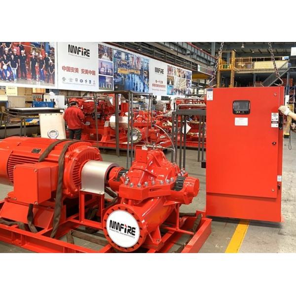 Quality UL Listed 500GPM @ 150PSI Electric Motor Driven With Horizontal Split case Fire Pump Sets with FM Approval for sale