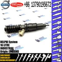 China 03829087 Fuel Injector 3829087 3803637 for penta TAD1641GE TWD1643GE D16 engine parts factory