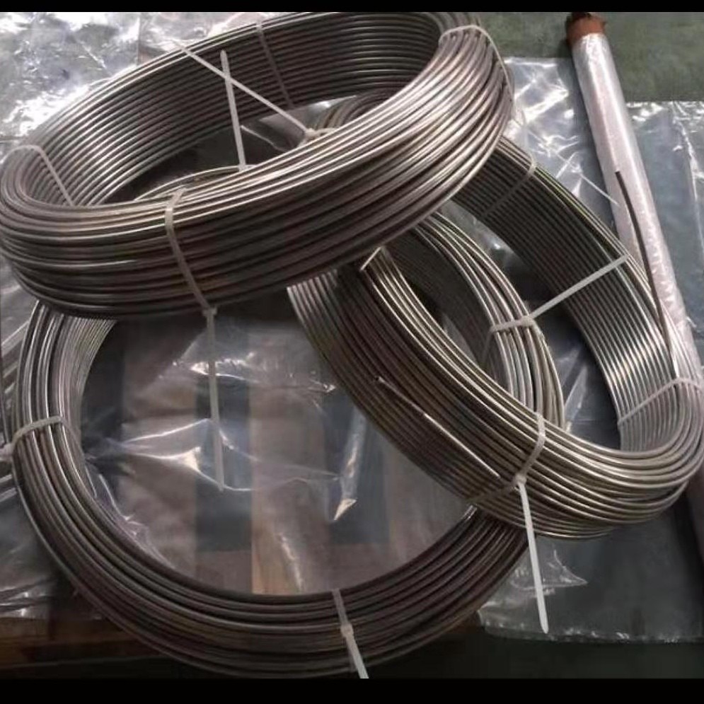 China Seamless 304 316L Stainless Steel Coil Tubing For Industrial Heat Exchanger factory