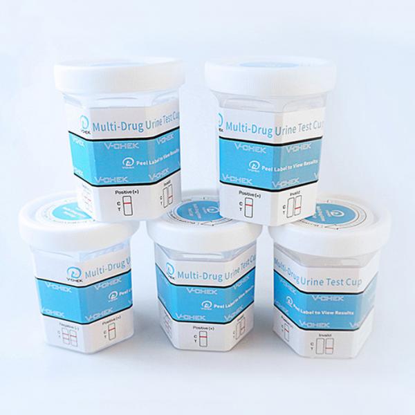 Quality BUP Hospital Disposable Plastic Urine Test Kit Saliva Cup Container DC124 for sale