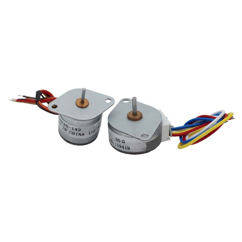 China 4-Phase 5-Wire Miniature Stepper Motor With Gearbox 20MM ATM Equipment factory