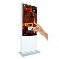 China Hot sale 43 inch 46inch indoor floor standing video game kiosk Infrared touch capacitive touch screen information player factory