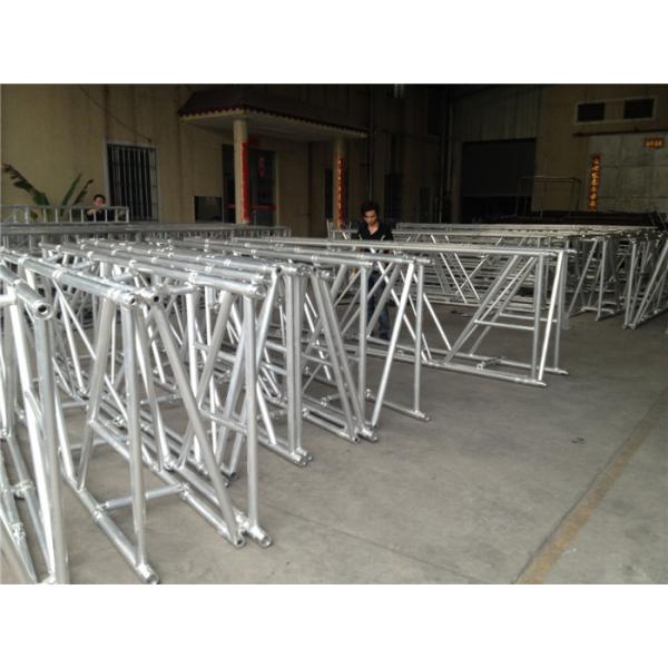 Quality Thick Square Folding Stage Truss 600x1200 mm Trussing System for Indoor Evening Party for sale