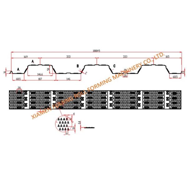 Quality Profile Metal Rollforming Equipment Automatic Hydraulic Cutting for sale