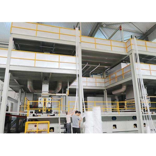 Quality 800KW SS SSS Non Woven Fabric Making Machine Curstomized 1500mm for sale