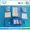 Quality Obstetrics Sterile Caesarean Drape Disposable Surgical Packs With Collection for sale