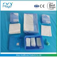 Quality Obstetrics Sterile Caesarean Drape Disposable Surgical Packs With Collection for sale