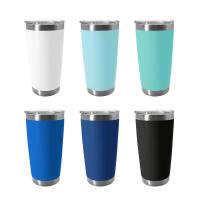 China Hot Cold Stainless Steel Vacuum Mug , Stainless Steel Coffee Cup Pantone Color factory