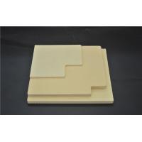 China Machinable Yellow Zirconium Oxide Ceramic Plate Wear Resistance Customized factory