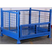 Quality OEM Warehouse Stackable Stillage Pallet Cage 1000Kg Load for sale