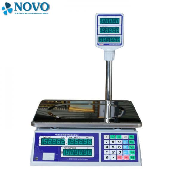 Quality Grocery Digital Pricing Scale , Portable Digital Scale With Rotary Supporting Arm for sale