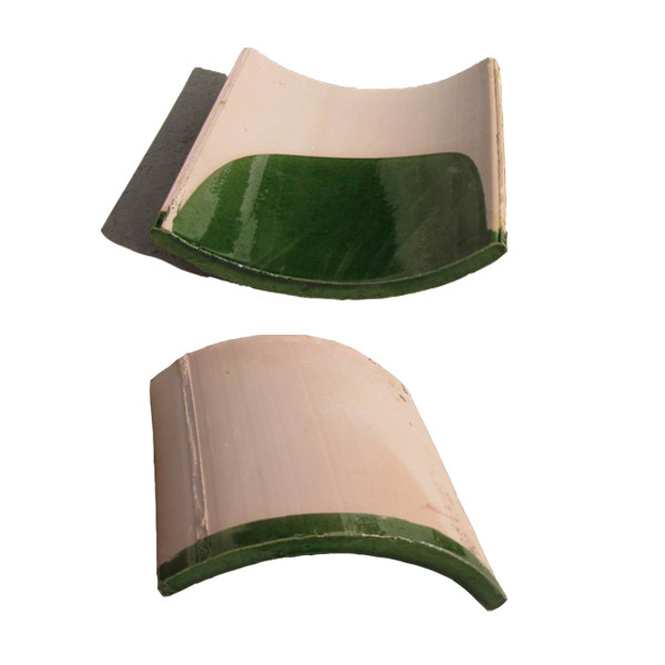 Quality Traditional Chinese green glazed roof tiles for Asian gazebo for sale