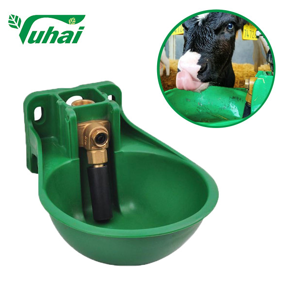 Quality Environmental Protection 2.6l Cast Iron Cattle Water Bowl Drinking Bottle Animal Drinking Equipment for sale