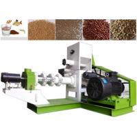 China Dog Cat Fish Feed Processing Line Floating Type Fish Feed Extruder Machine for sale
