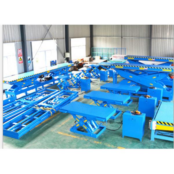 Quality Blue Man Lifting Use Mobile Scissor Lift 4.5m Max Height Safe And Reliable for sale