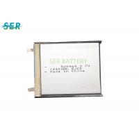 China Deep Cycle Lithium Polymer Battery Cell Recharge Bluetooth Headset 525464 3.7 Voltage factory