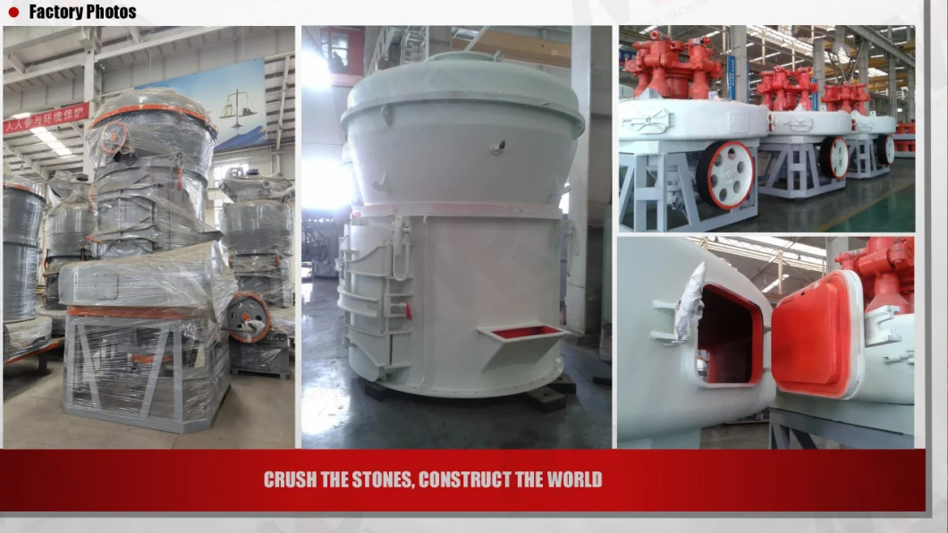 Grinding Machine Grinding Mill 4 Rollers Stone Grinding Machine Raymond Mill to Produce Gypsum Powder