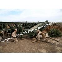 Quality Easy Installation Temporary Steel Structure Bailey Bridge Military Application for sale