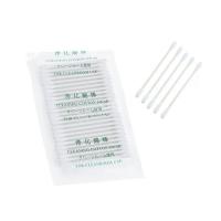 China Double Sharp Head Industrial Cotton Swabs Lint Free Paper Stick Cotton Cleaning Swab factory