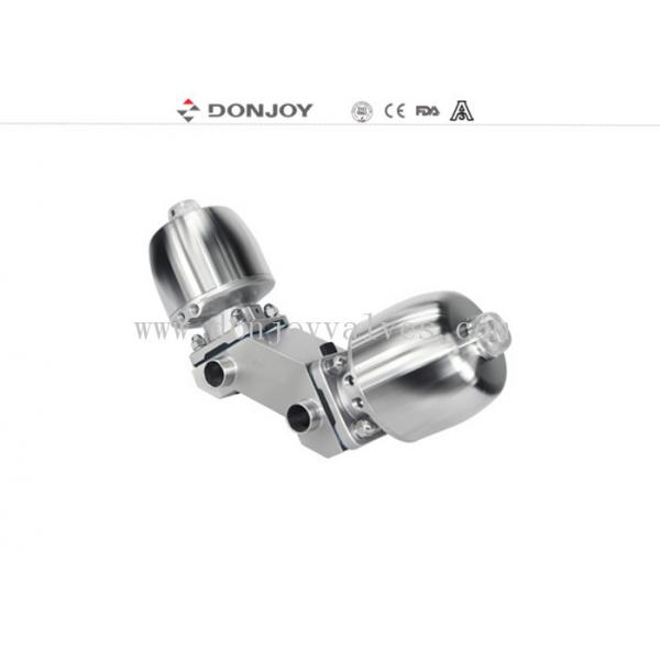 Quality Stainless Steel Actuator Welding Multiport  Pneumatic Sanitary Diaphragm Valve for sale