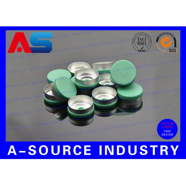 Quality Color Reb White Blue Flip Off Cap Bottle Screw Caps Engraved With Custom Logo for sale